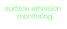 Sexton surface emission monitoring